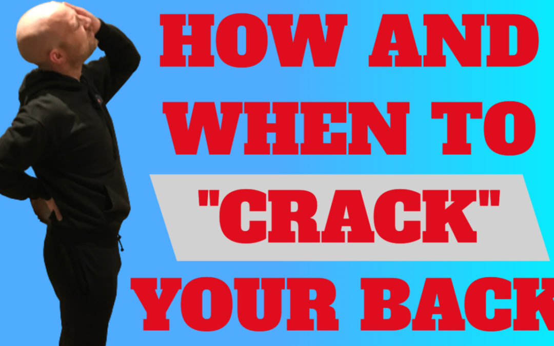 Should you crack your back?